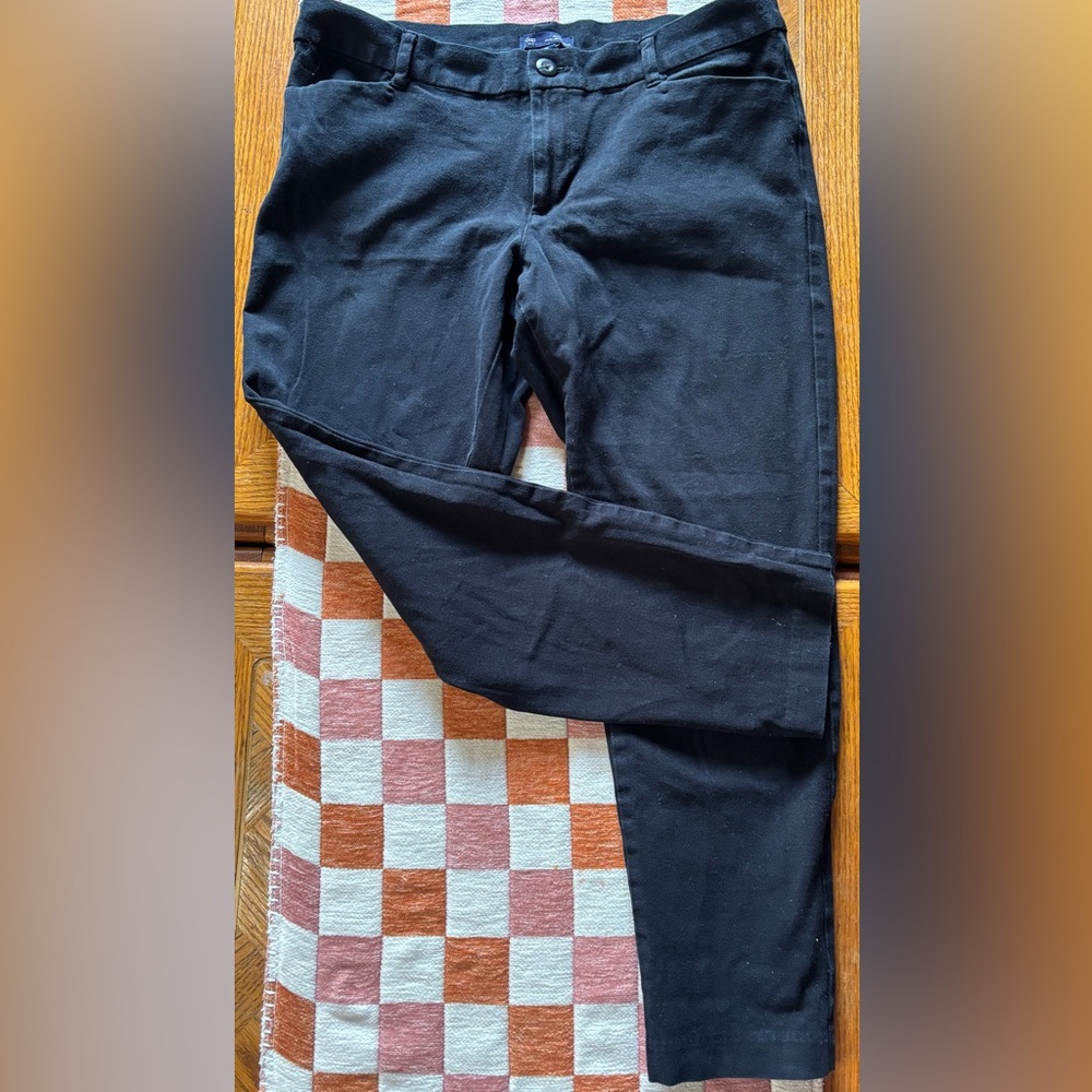 GAP Black Skinny Pants Comfortable Fit